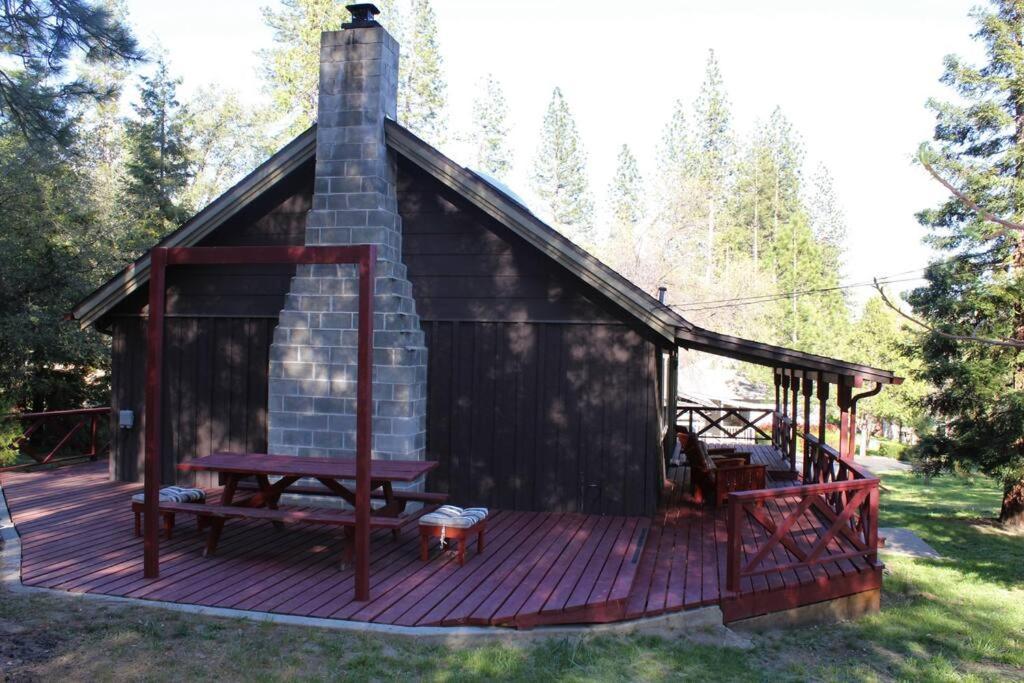 Willa Rustic Chapparal Cabin At Bass Lake Heights Oakhurst Zewnętrze zdjęcie